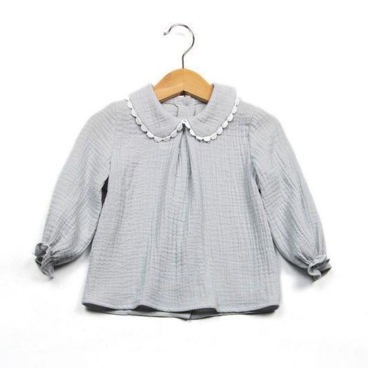 Blusa Bambula Gris